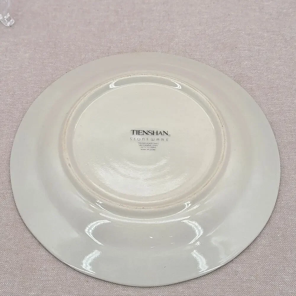 Tienshan Theodore Country Bear Stoneware Dinnerware Set – 5 piece Place Setting
